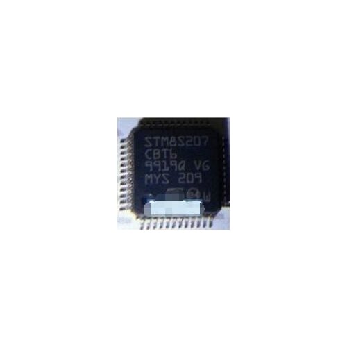 100% NEW Free shipping STM8S207CBT6 STM8S207CB STM8S207CBT6TR QFP48
