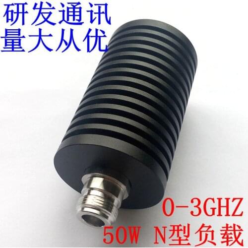 50W N female type load, the frequency of RF coaxial dummy load DC-3Ghz 50 ohms