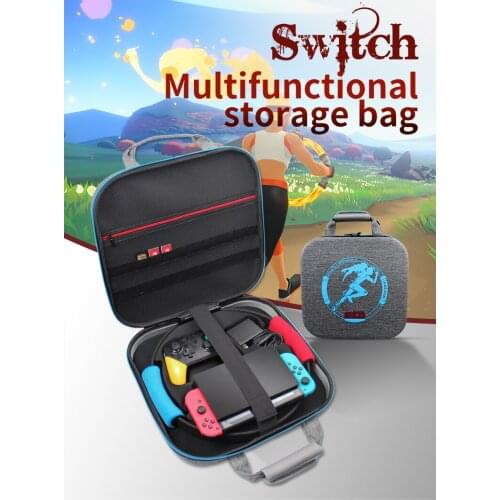 AOLION Cons Fitness Controllers Switch Case Portable Waterproof Hard Protective Storage Bag for Nitendo Switch Console