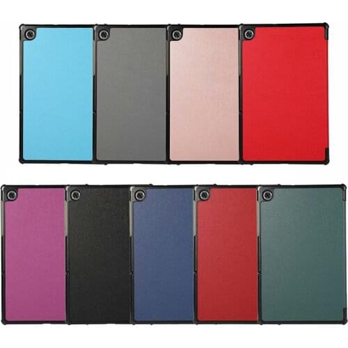 Case For Lenovo Tab M10 FHD Plus 10.3 TB-X606F X606X Stand Smart PU Leather Covers For Lenovo M10 TB-X306X X306F X505 X605 Funda