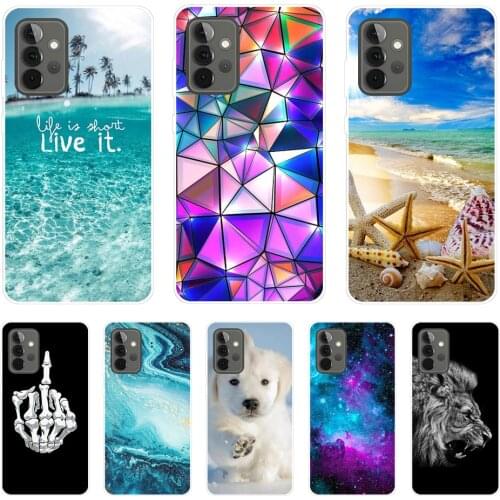 For Samsung Galaxy A32 A52 A72 Case Phone back Cover For Samsung A32 A52 A72 4G 5G 2021 silicon coque funda bumper