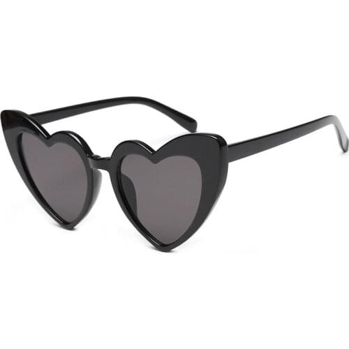 Elegant Fashion Love Heart Shaped Sunglasses Trend Cute Sexy Vintage Unisex
