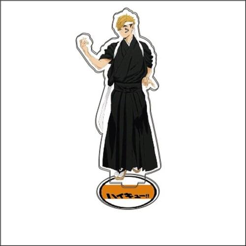 Anime Haikyuu Figures Desk Plate Models Acrylic Stand Model Toys Action Figures Desk Decor Ornaments Volleyball Junior Desktop