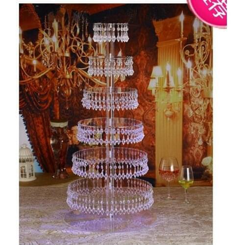 Hot Crystal Wedding Cake stand cupcake holders party decoration
