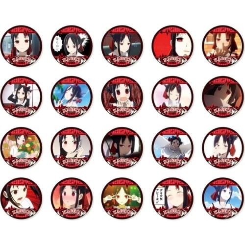Kaguya-sama: Love is War Anime Badge Kaguya Special Version Metal Badge Pins Brooch Pins