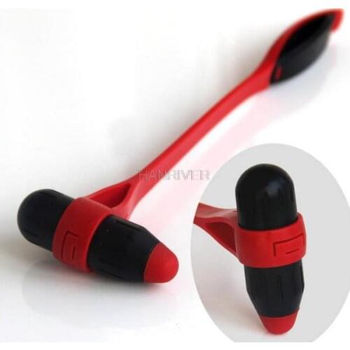 Tapping massage hammer hammer on the silicone massage stick back neck lumbar massage hammer meridian entry points