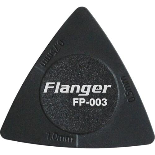 1pcs Flanger Guitar Picks Bass Plectrums 1.0mm 0.75mm 0.5mm 3 thickness in 1 Pick FP-003