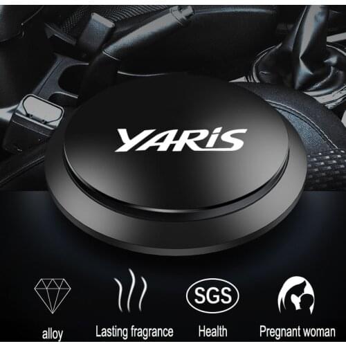 Mini aromatherapy Round seat type aromatherapy decoration ornaments Car air freshener Deodorant car for Toyota yaris