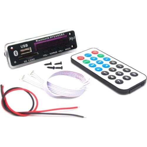 Bluetooth MP3 Decoding Board Module w/ SD Card Slot / USB / FM / Remote Decoding Board Module M011