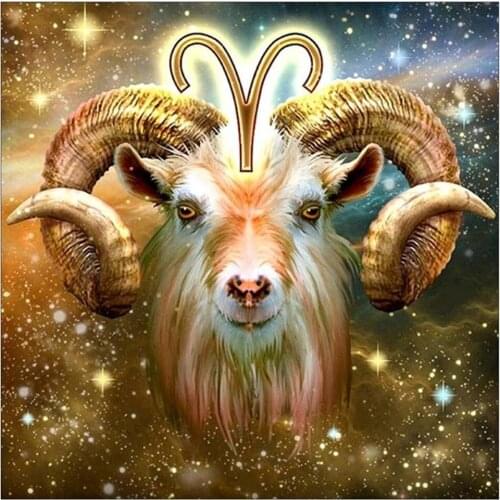 Region 12 Zodiac DIY 11CT Cross Stitch Embroidery Kits Needlework Craft Set Cotton Thread Printed Canvas Home Wholesale