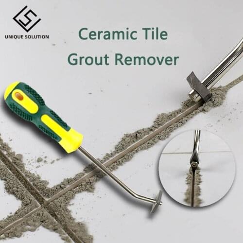 Professional Ceramic tile grout remover Tungsten Steel Tile Gap cleaner Drill Bit for Floor Wall seam Cement Cleaning hand Tools