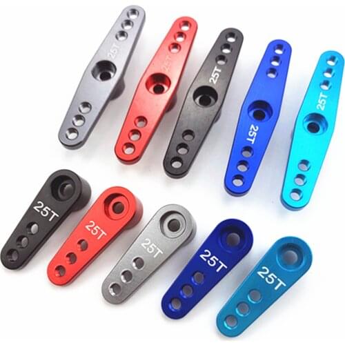 42mm 37mm 28mm 25T M3 Aluminum RC Servo Arm Horn Single Arm/Dual Arm for Futaba Savox Xcore HL HSP HD Power RC Tools
