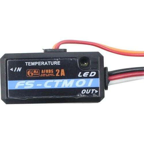 FS-CEV04 FS-CPD01 FS-CPD02 FS-CTM01 CVT01 Temperature Telemetry Data Module for FS i6 i10 iT4S TX iA6B iA4B iA10B RX iBus