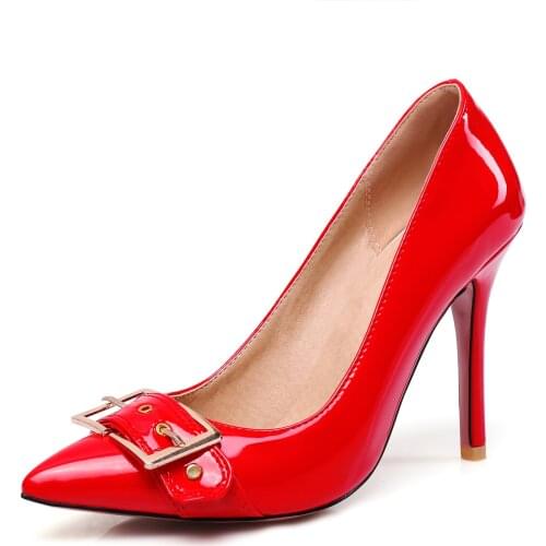 In 2018, during the spring and autumn one sexy fine with ultra-high with 31-47 size shallow mouth bride shoes of 1869 yards