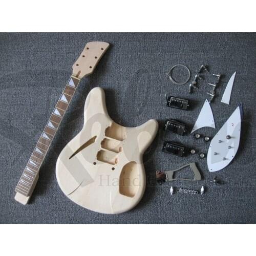 Weifang Rebon 6 string Ricken unfinished DIY electric guitar kit
