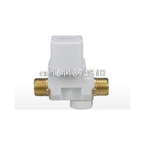 1/2"BSPP Brass Plastic Solar Solenoid Valve 12VDC N/C Non-Return Water Air Gas