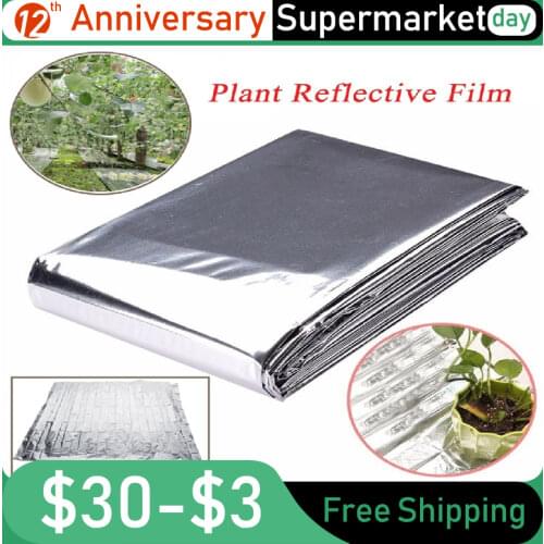 2pcs Garden Wall Mylar Film Plants Covering Sheet Hydroponic Highly Reflective Indoor Greenhouse Planting Accessories 210x130cm