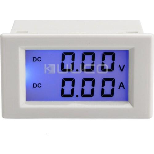 5 PCS/LOT Monitor DC 0~20V/5A Voltmeter Ammeter/Panel Meter AC 220V Digital Meter/2in1 Voltage Current Tester