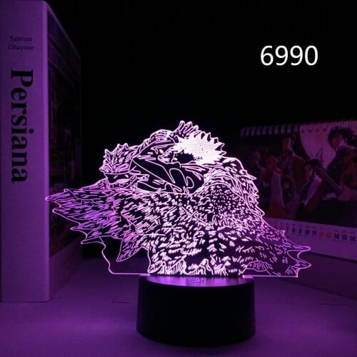 Jujutsu Kaisen Anime Lamp Megumi Fushiguro Led Night Light for Birthday Gift Room Decor Lamp Jujutsu Kaisen