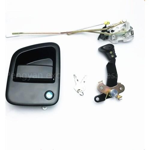 Free shipping cab door lock lock block outer handle inner handle for Case CX200/210/240/350/360A5 excavator parts Sumitomo