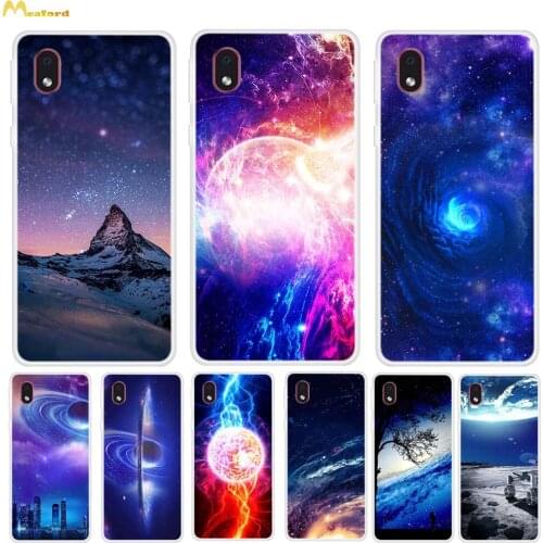 For Samsung A01 Core Case A013F Silicone Phone Cover For Samsung Galaxy A20 A10 A30 Case A01Core A20 Space Coque Clear TPU Funda