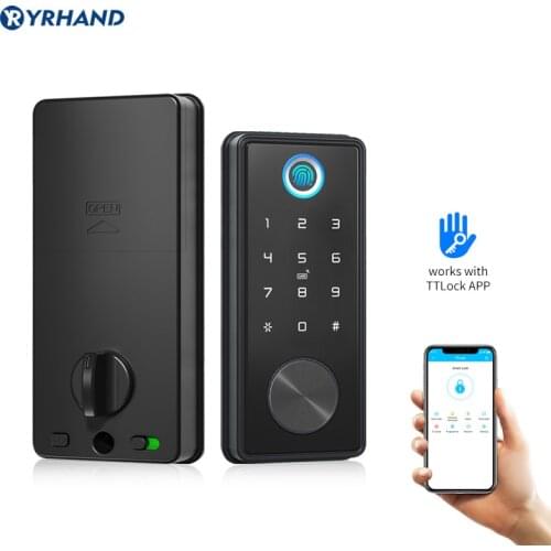 Ttlock app smart home fingerprint lock cerradura inteligente wifi Biometric deadbolt electronic door lock