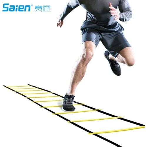 Nylon Straps Training Ladders Agility Speed Ladder Stairs Agile Staircase for Fitness Soccer Football Speed Ladder Equipment