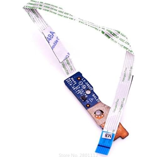 New switch Power Button Board Cable For Dell Inspiron 15 5565 5567 5768 5767 P66F NBX0001YY00 LS-D802P