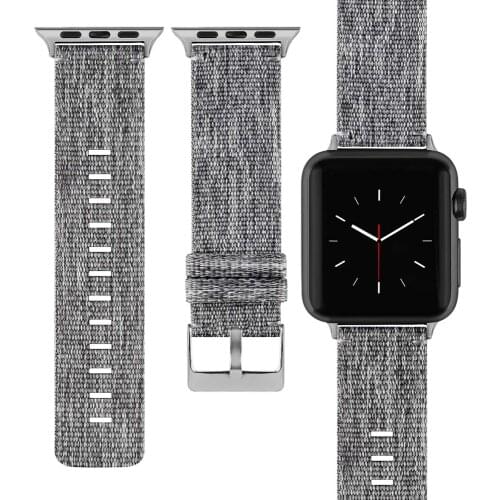 Nylon correa for apple watch 44mm 40mm 42mm 38mm band series 6 5 4 3 strap for iwatch se bracelet men and womenreplacement bands