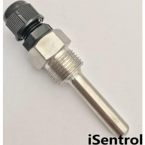 SP21-045B Thermowell Immersion Sleeve Pocket Stainless Steel 304 BSP1/2" for Max 8mm OD Wire PT100 PT1000 NTC10K NTC50K