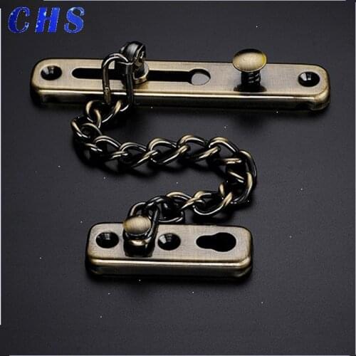 Solid Stainless Steel Casting Heavy Duty Robust Door Chain Security Lock Chain Door Safety Guard Chain EK-07A-SS