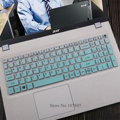 15.6 inch keyboard Silicone keyboard cover Protector for Acer Aspire e15 E5-573G E5-573 E5 573G V3-574 F5-572 TMP257