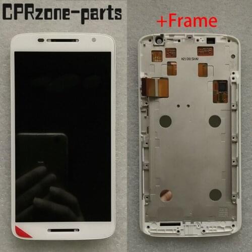 5.5" Black / White lcd with frame For Motorola Moto X Play XT1562 XT1563 LCD Display with touch Screen digitizer Assembly