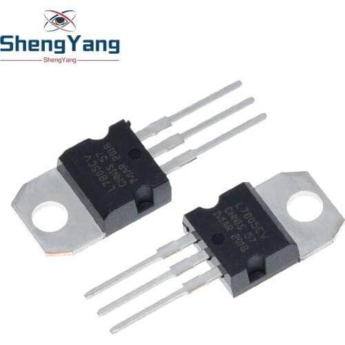 10PCS L7805CV TO220 L7805 TO-220 7805 LM7805 MC7805 new and original IC