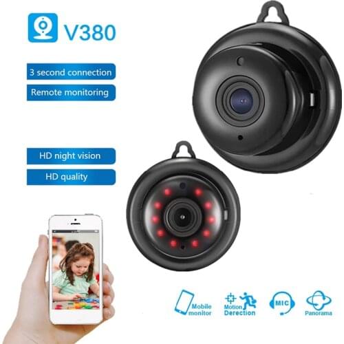 HD 1080P MiNi IP Camera Wireless Home Security Dvr Night Vision Motion Detect Small Camcorder Audio Easy Install WiFi Cam