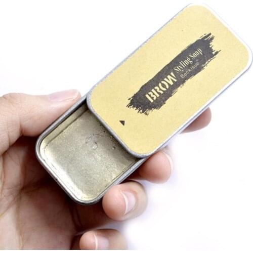 3D Feathery Brows Makeup Balm Styling Brows Soap Kit Natural Eyebrow Setting Gel Eyebrow Tint Pomade Waterproof Cosmetics T0946