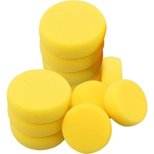 50 Pieces Paint Density Sponges Synthetic Artist Sponges Watercolor Sponges for Graffiti Painting, Art Crafts, Pottery