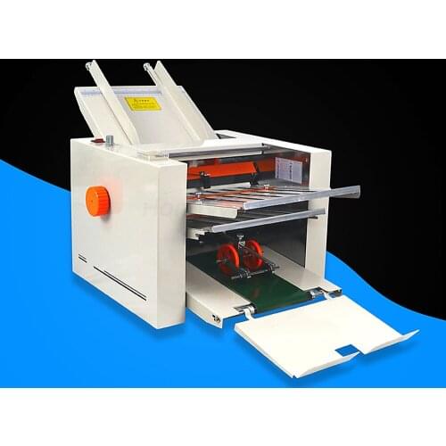 Automatic paper folding machine Small creasing machine Fold instructions Fully automatic setting machine
