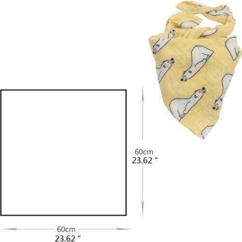 Bamboo Cotton Baby Blankets Newborn Soft Baby Blanket Muslin Swaddle Wrap Feeding Burp Cloth Towel Scarf Baby Stuff 60*60cm 69HE