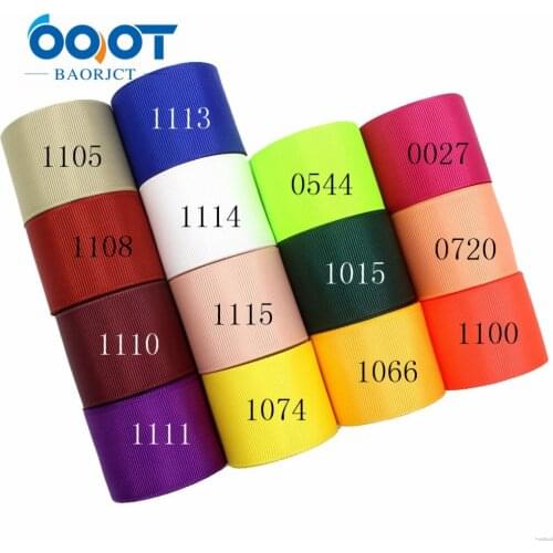 18-38-8 1-1/2'' 38mm Solid Color Grosgrain Ribbon 10yds/lot,DIY handmade bow Festival Gift Packaging Party Birthday Accessories