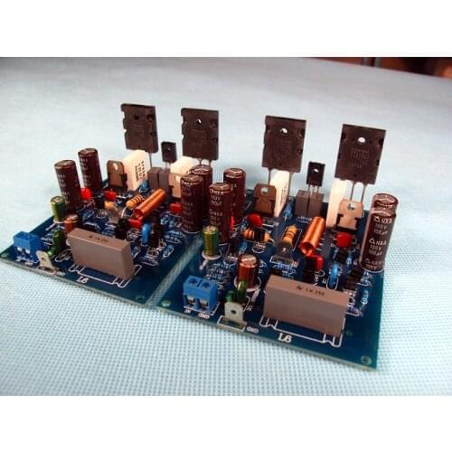 DC + - 30-40V L6 80W+80W 8 Ohms 1943 5200 Full symmetry amplifier board 76MM * 98MM