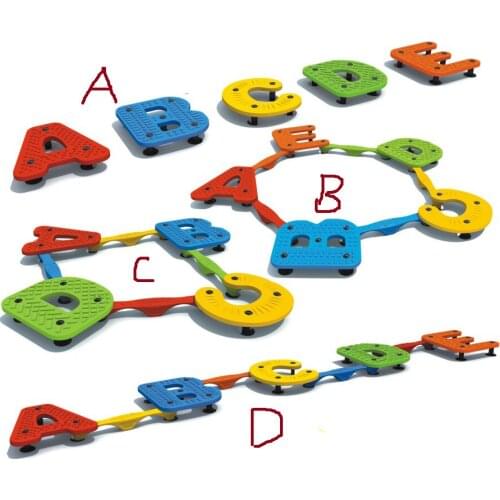 Kids amusement plastic toys,kindergarten Physical Education playground,plastic playground equipment YLW-PT171120