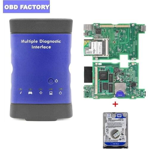 WIFI Multiple Diagnostic Interface For G-M MDI V2019.04 OBD2 Diagnostic-tool MDI WIFI OBDII Diagnostic Scanner +500G HDD