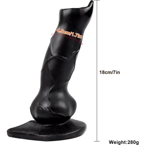 Dog Dildo with Suction Cup Sex Shop Animal Dildo Dick Dildos Big Penis Realistic Anal Adult Intimate Toys Bdsm Sex Toy for Woman