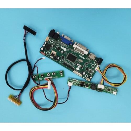 Kit for LP121WX3-TLC1 LED LVDS M.NT68676 Monitor LCD Audio 1280x800 HDMI+DVI+VGA Panel Screen 30pin Controller Board Display