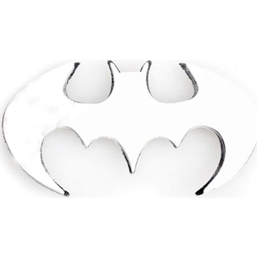 Lovely Decorative Silver Bat Shape 3D Car Motor Decal Sticker Car Window Decor Car Styling
