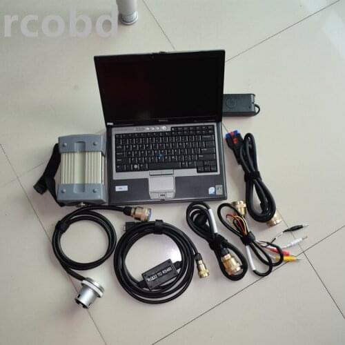Mb Star c3 with Laptop D630 Hdd 120gb Software Installed Well Diagnose for Cars 12v Ready to Use