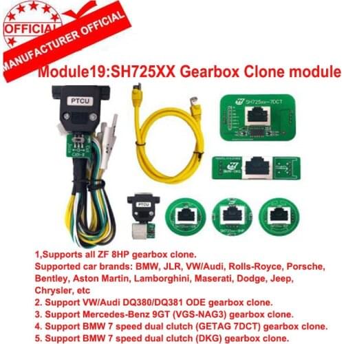 Yanhua Mini ACDP Programmer Module19 SH725XX Gearbox Clone Module Support all ZF 8HP Gearbox Clone with License