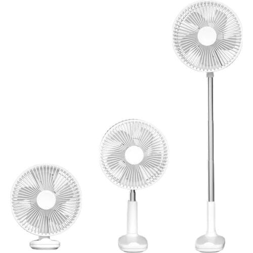 New F8 Desktop Clip Fan Portable Folding Electric Fan Outdoor Stroller USB Small Fan Shaking Head mini handheld fan mini fan