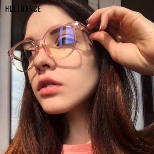 Computer Glasses Anti-blue Light Glasses Blu-ray Blocking Glasses Glasses Glasses UV Blocking Game Filter Round Glasses